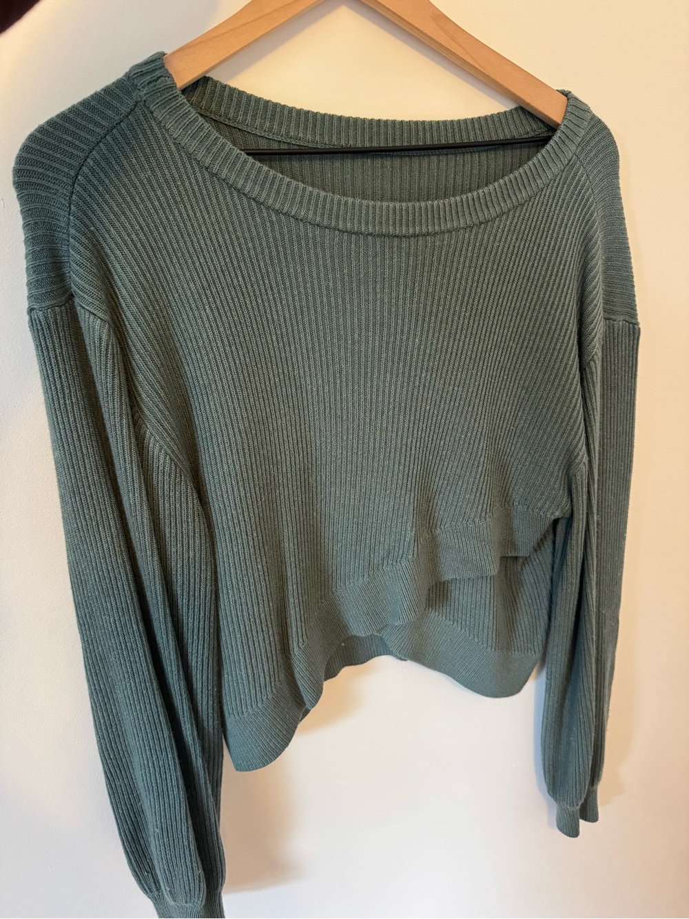Lululemon Ribbed Cropped Sweater - Picture 2 of 7